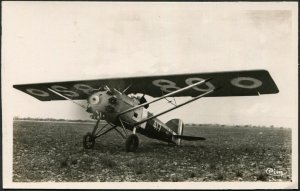 French Aviation Gourdou-Leseurre GL32 Racing Aircraft Monoplane Postal Card