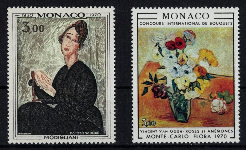 MONACO 1970 - complete sets MNH (11 scans)