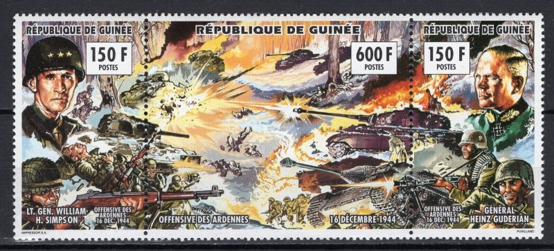 GUINEA -1994 Generals and Military Events - Battle of the Ardennes, 1944 - M640