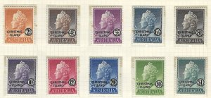 Christmas Island Scott 1-10 MNH! Complete Set!