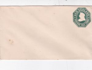 New Zealand Queen Victoria Half Penny Prepaid Envelope Unadressed VGC 