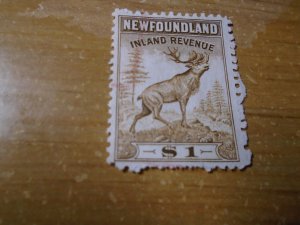 Canada Revenue stamp  van Dam  #  NFR40  used