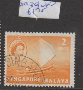 Malaya Straits Singapore SG 39 MOG (10gfa) 