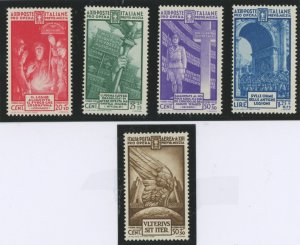 Italy #B39-42/CB3  Single (Complete Set)