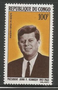 CONGO C32  MINT HINGED,  JOHN F. KENNEDY