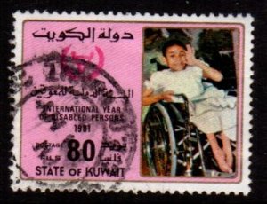 Kuwait - #842 Interntional Disabled year -  Used