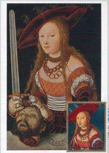 62798 - PARAGUAY - POSTAL HISTORY: MAXIMUM CARD 1972 - ART: Cranach the Elder