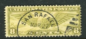 USA; 1930-31 early Airmail issue fine used Shade of 8c. value