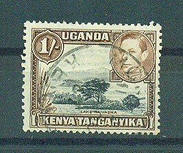 Kenya , Uganda & Tanzania sc# 80 (4) used cat value $.30