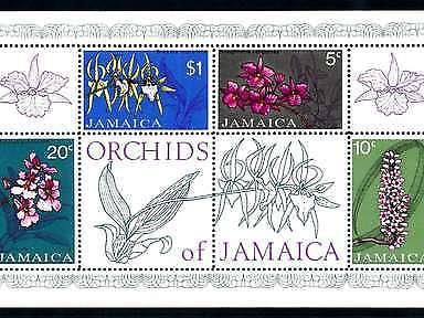 [79972] Jamaica 1973 Flora Flowers Blumen Orchids Souvenir Sheet MNH