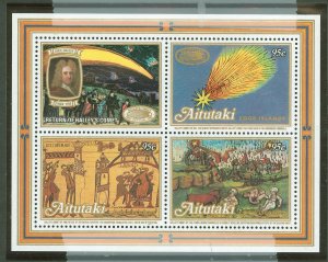 Aitutaki #390  Souvenir Sheet