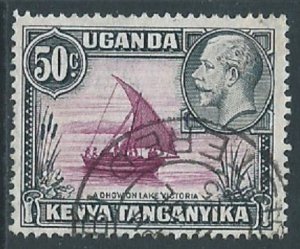 Kenya, Uganda & Tanganyika, Sc #52, 50c Used
