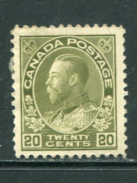 Canada #119 Mint VF    - Lakeshore Philatelics 