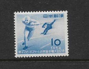 JAPAN #595 - SKATERS  MNH