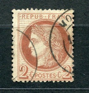 France 1873 Ceres Perf Used Sc 51   f3203