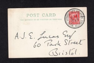 1930 PHILATELIC CONGRESS CANCEL ON POSTCARD