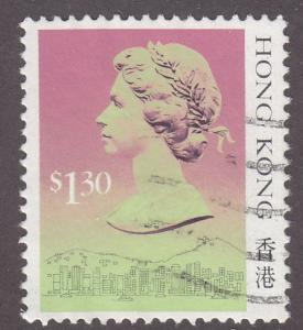 Hong Kong 498A Queen Elizabeth II; Machins 1988