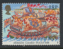 Great Britain SG 1400  Used   - Spanish Armada