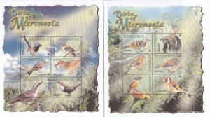 US 465-66 Trust Territories Micronesia NH VF Birds M/S