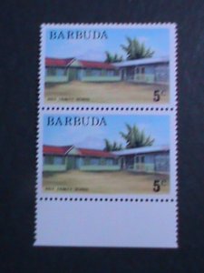 ​BARBUDA-HOLLY TRINITY SCHOOL MNH  PAIR-OG VF WE SHIP TO WORLD WIDE