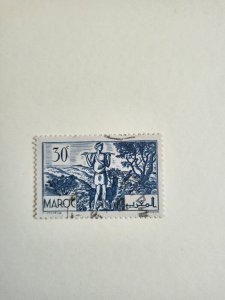 Stamps French Morocco Scott #156 used