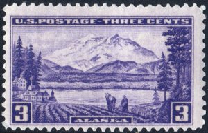 SC#800 3¢ Alaska Issue (1937) MNH