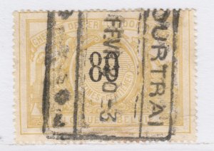 Belgium Parcel Post Railway 1895-97 80c Used Stamp A25P57F20793-