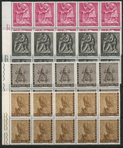 VATICAN Sc#423-432, E17-18 1966 Craftsmen Lot of 20 Complete Sets Mint OG NH