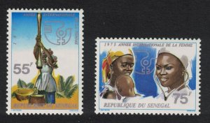 Senegal Intl Women's Year 2v 1975 MNH SC#415-416 SG#574-575