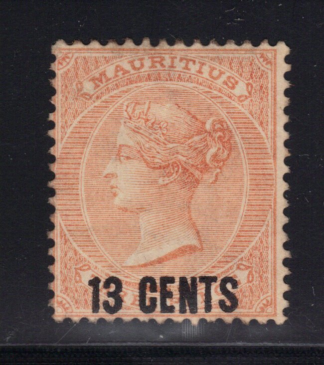 Mauritius Stamp Unused Mint - Sc# 53 - Hinged - some gum - see pics