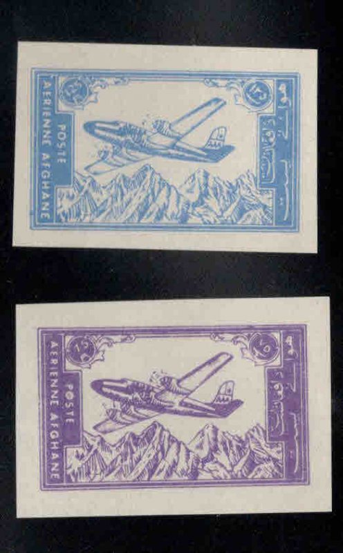 Afghanistan Scott C13-C14 mnh** Imperforate Airmail set