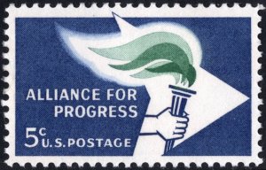 SC#1234 5¢ Alliance For Progress Issue (1963) MNH