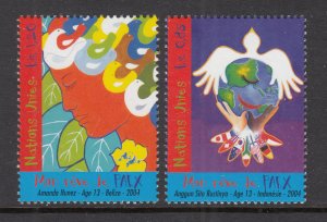 UN Geneva 429-430 MNH VF