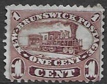 New Brunswick 6 1860  fine used