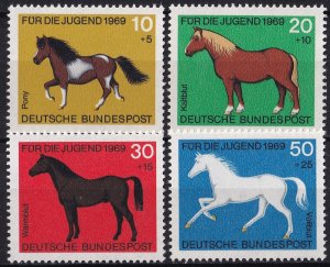 Germany - Bundesrepubliek Mi. #578-81