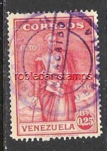 VENEZUELA 292 VFU BOLIVAR N703 A