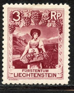 Liechtenstein # 94, Mint Hinge Remain.