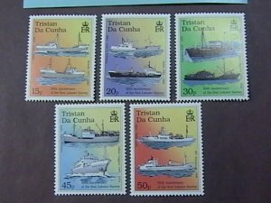 TRISTAN da CUNHA # 612-617-MINT/NEVER HINGED-COMPLETE SET + SOUVENIR SHEET--1998