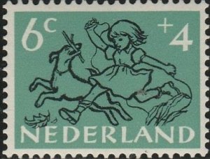 Netherlands, #B245 Mint Hinged From 1952