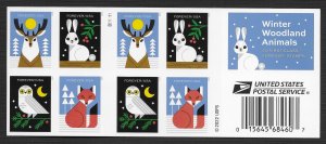 US #5825b (66c) Christmas - Winter Woodland Animals ~ MNH