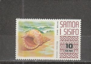 Samoa  Scott#  375  MH  (1972 Triton Shell)