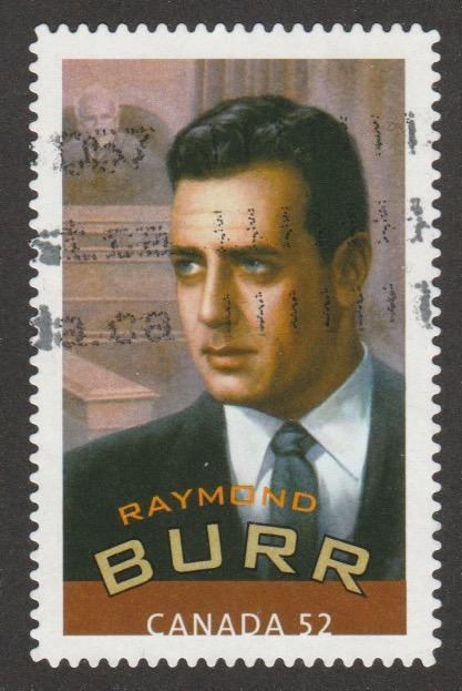 Scott# 2280d  Raymond Burr