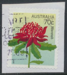 Australia SC# 4061 Flowers from 2014 Used Waratah details & scan