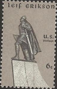 # 1359 MINT NEVER HINGED LEIF ERIKSON