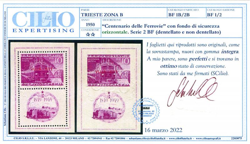 Zone B. 1950 Railways.