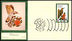 US 1953-2002 Birds and Flowers Unknown Set of Fifty U/A FDCs