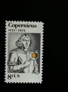 1973 8c Nicolaus Copernicus, Astronomer, 500th Scott 1488 Mint F/VF NH