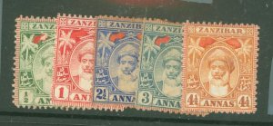 Zanzibar #62/69 Unused