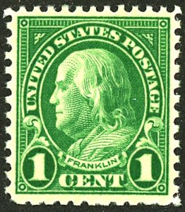 U.S. #632 MINT OG NH