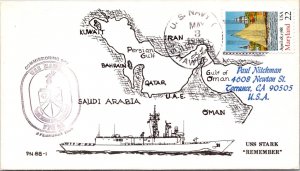 USS Hawes Commissioned - 5.3.1988 - F44427